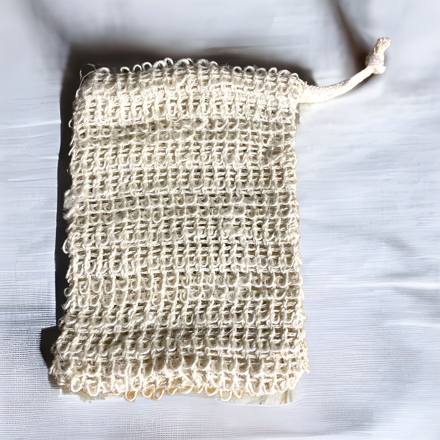 Soap Saver Bag Pouch Mesh Sisal Soap Bag