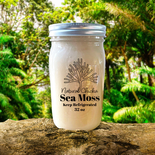 32 oz Gold Sea Moss Jelly